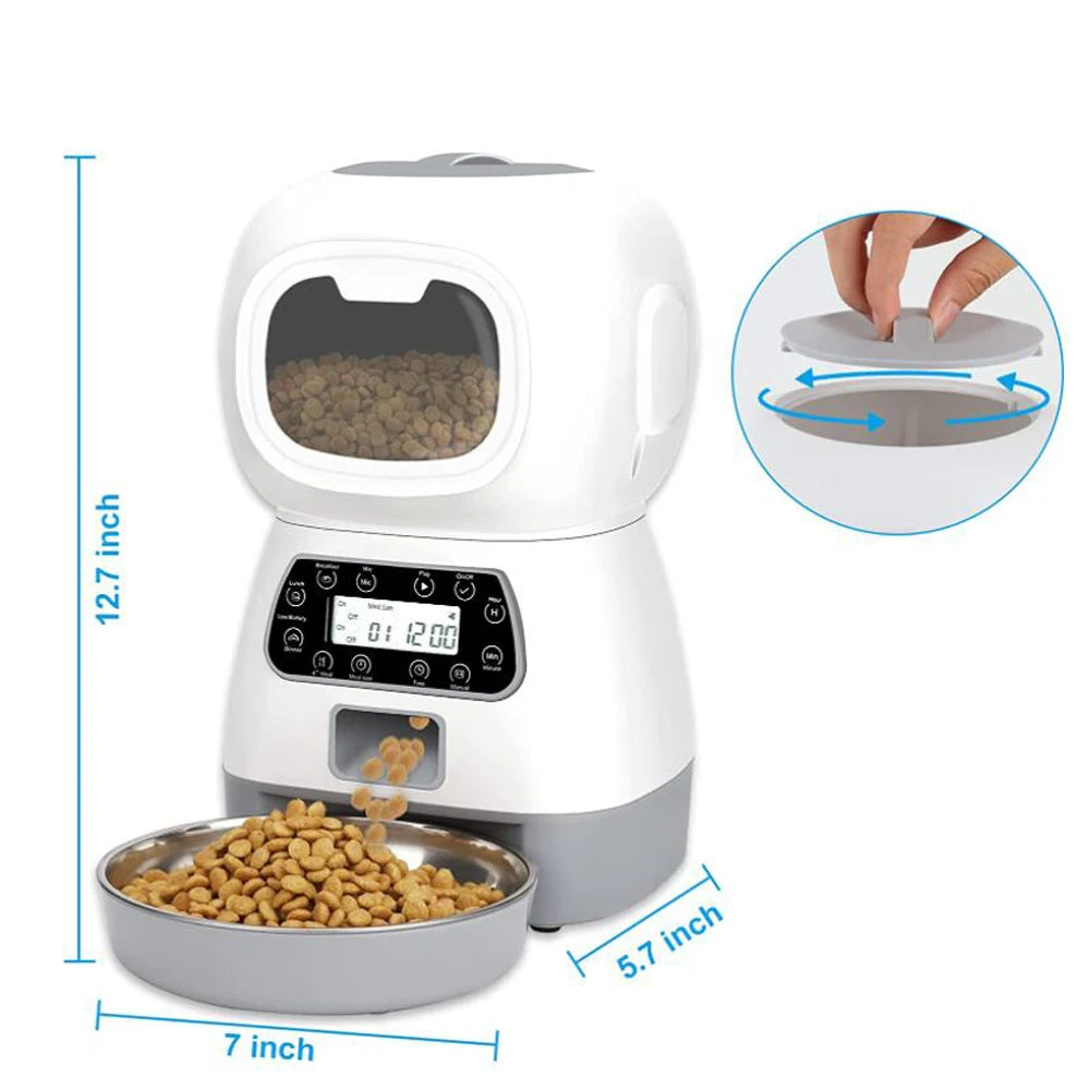 Automatic Cat Feeder with voice control