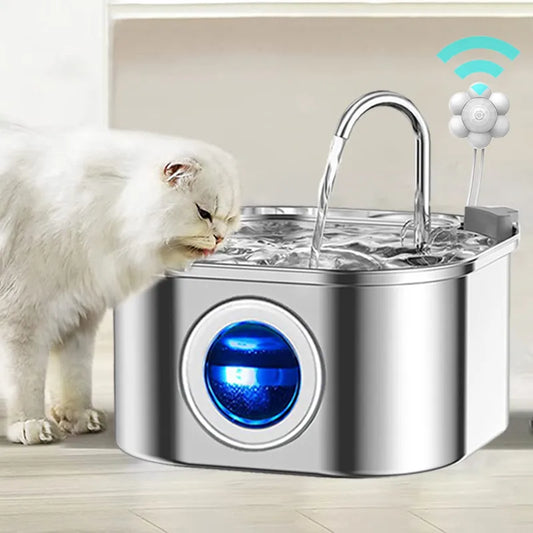 Stainless Steel Cat Water Fountain